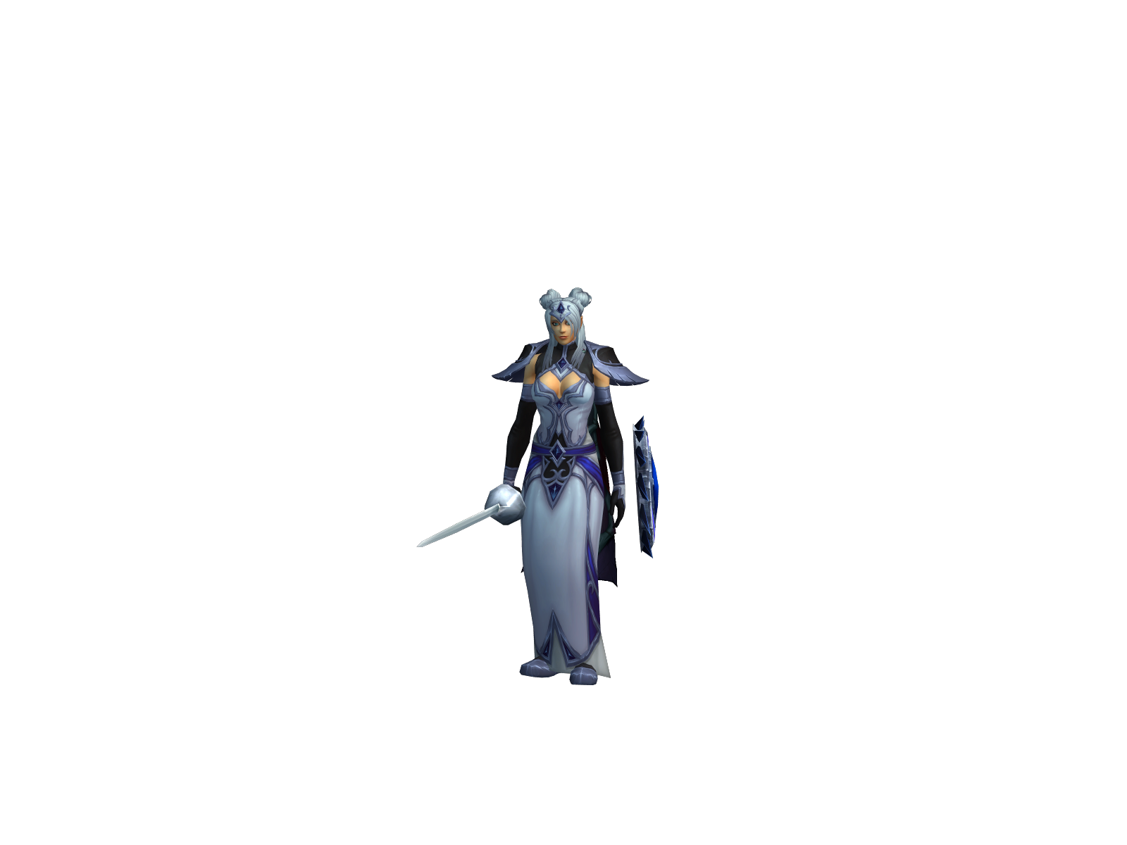 Газээль 3D character render