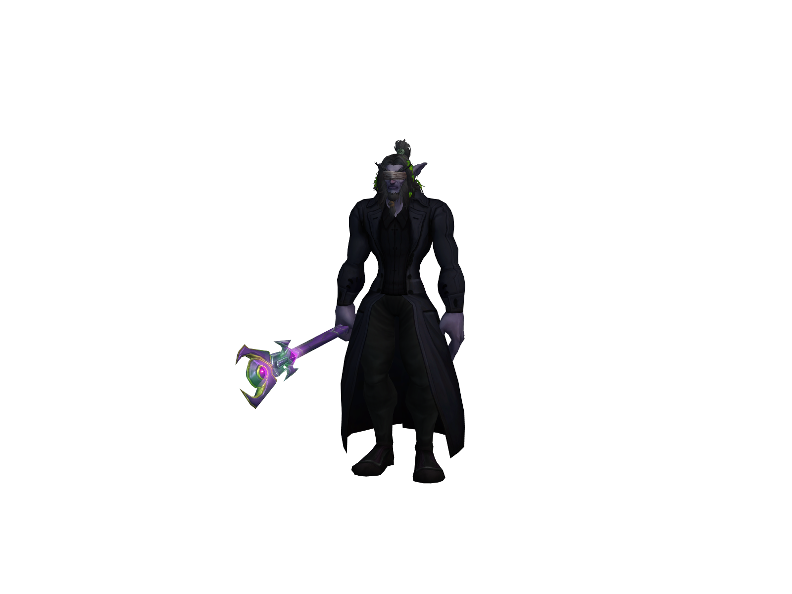 Нумернабис 3D character render