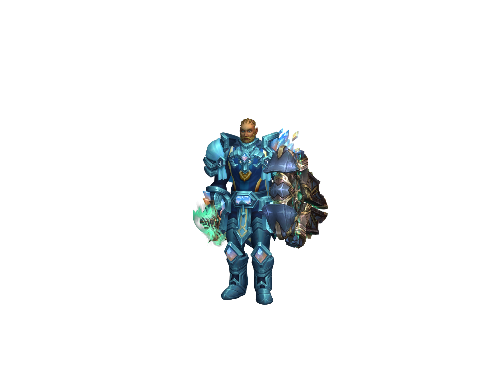 Эргеша 3D character render