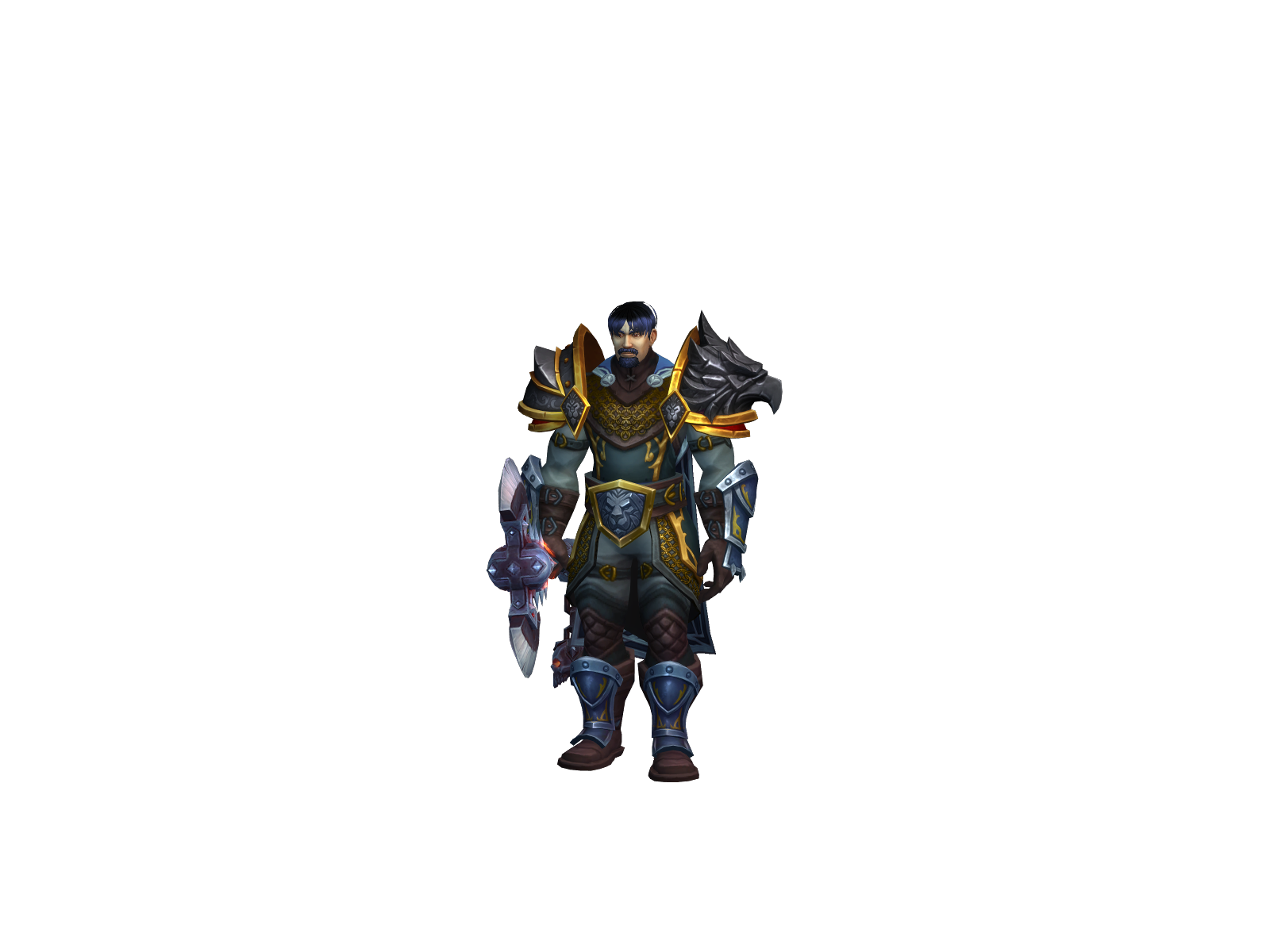 Велех 3D character render