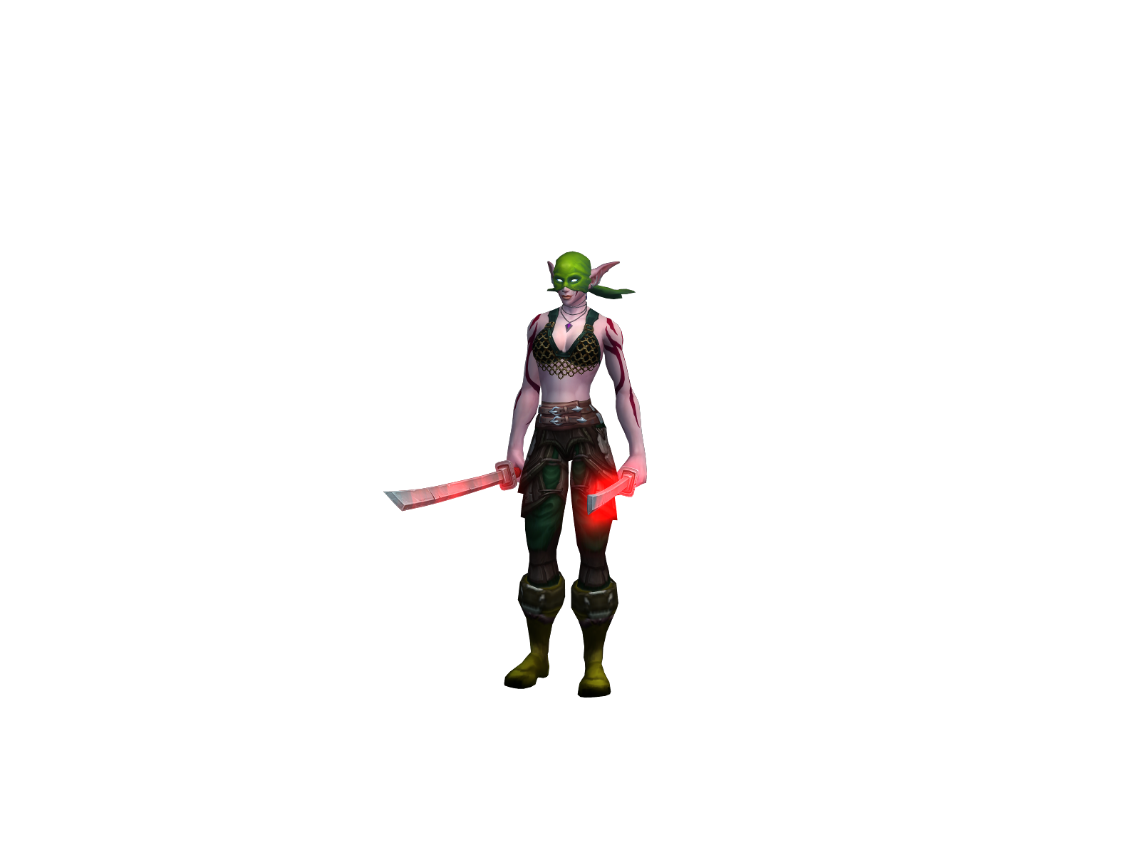 Грейсир 3D character render