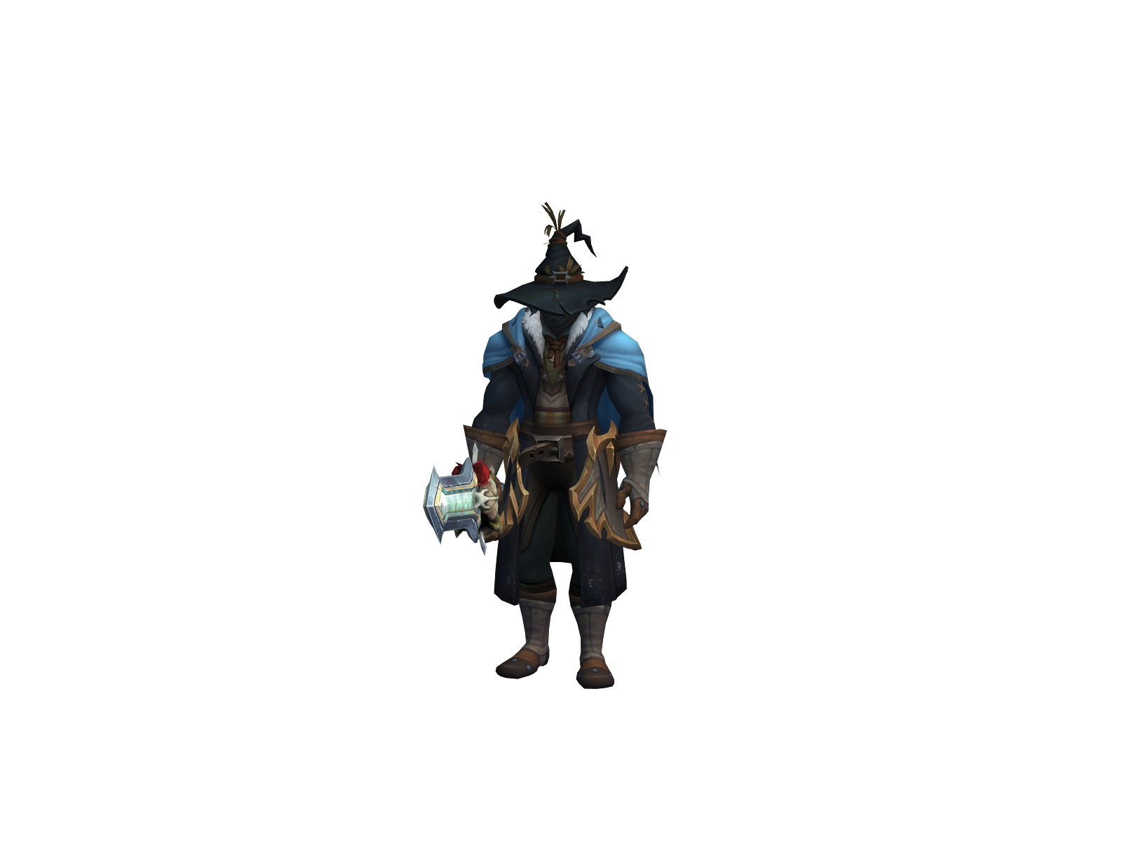 Вандернекр 3D character render