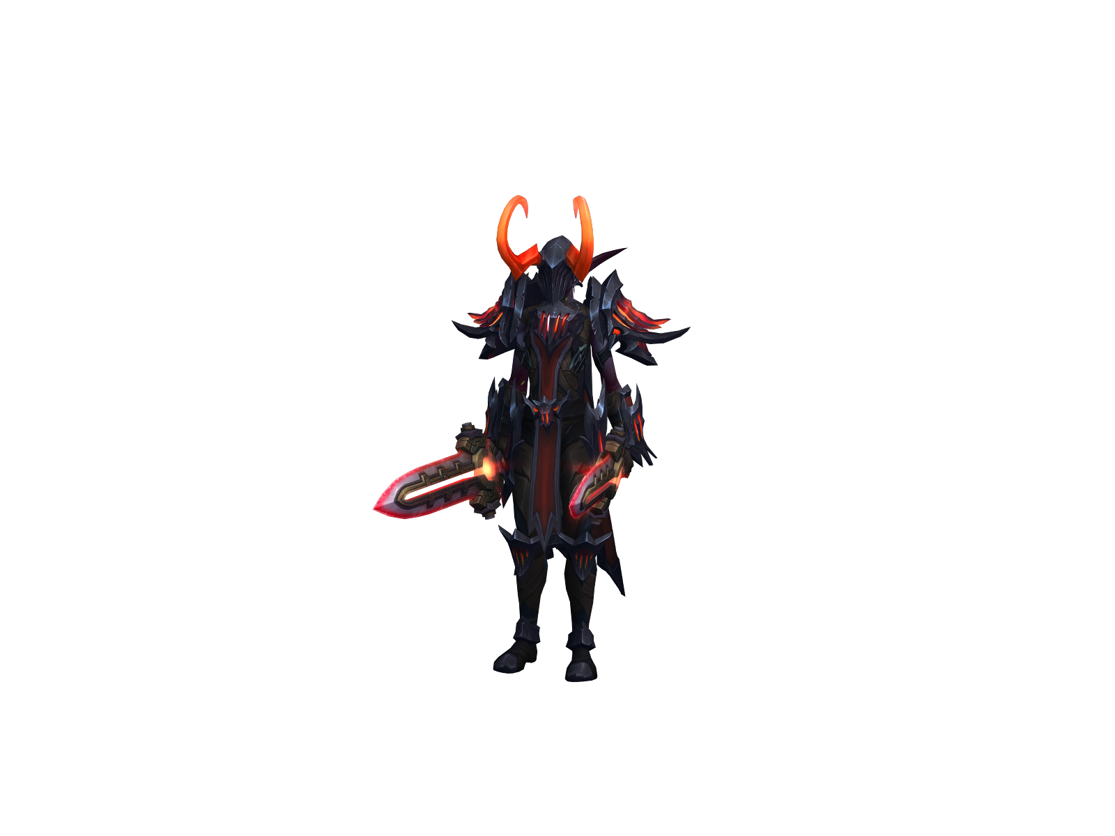 Азафен 3D character render