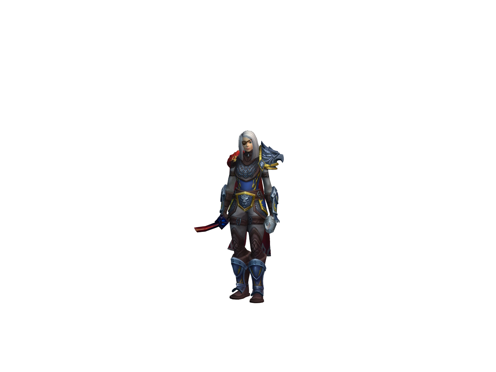 Овернова 3D character render