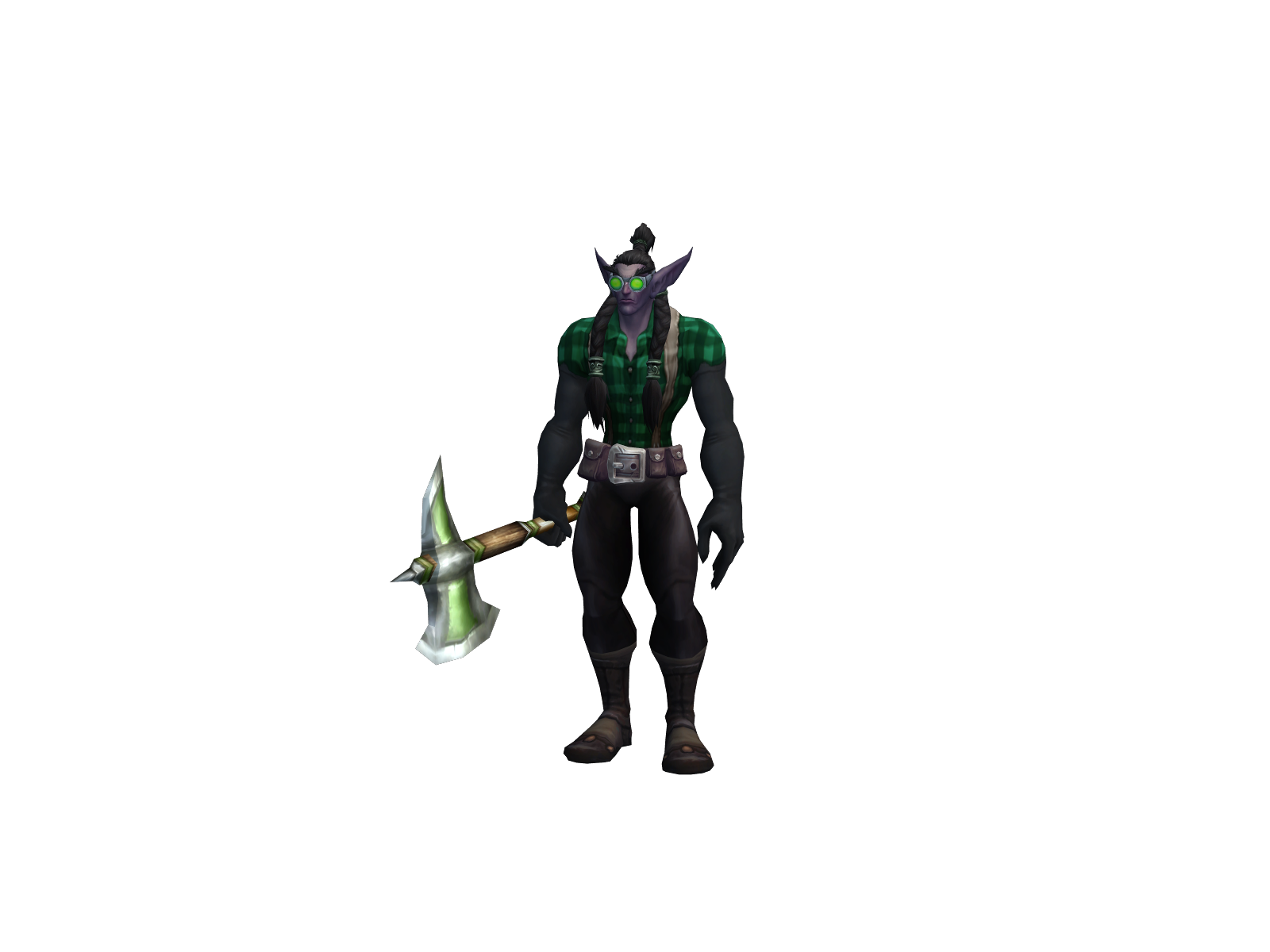 Блилайк 3D character render