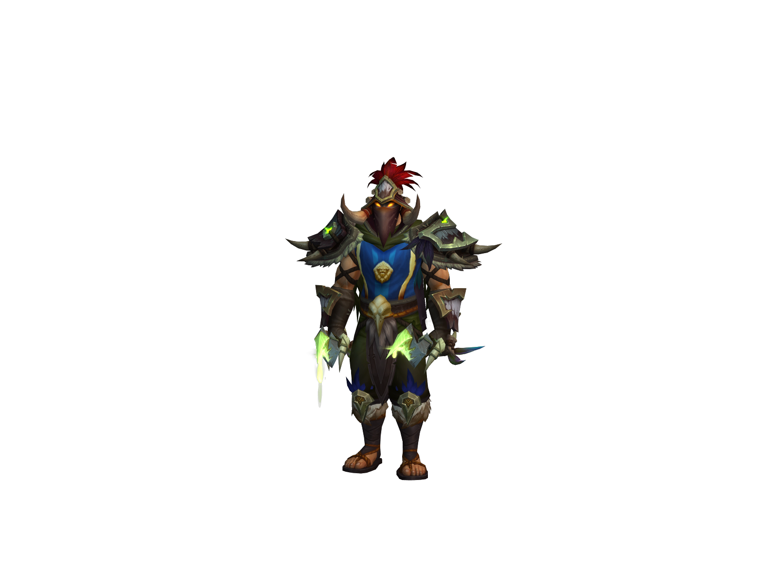 Растаманрог 3D character render