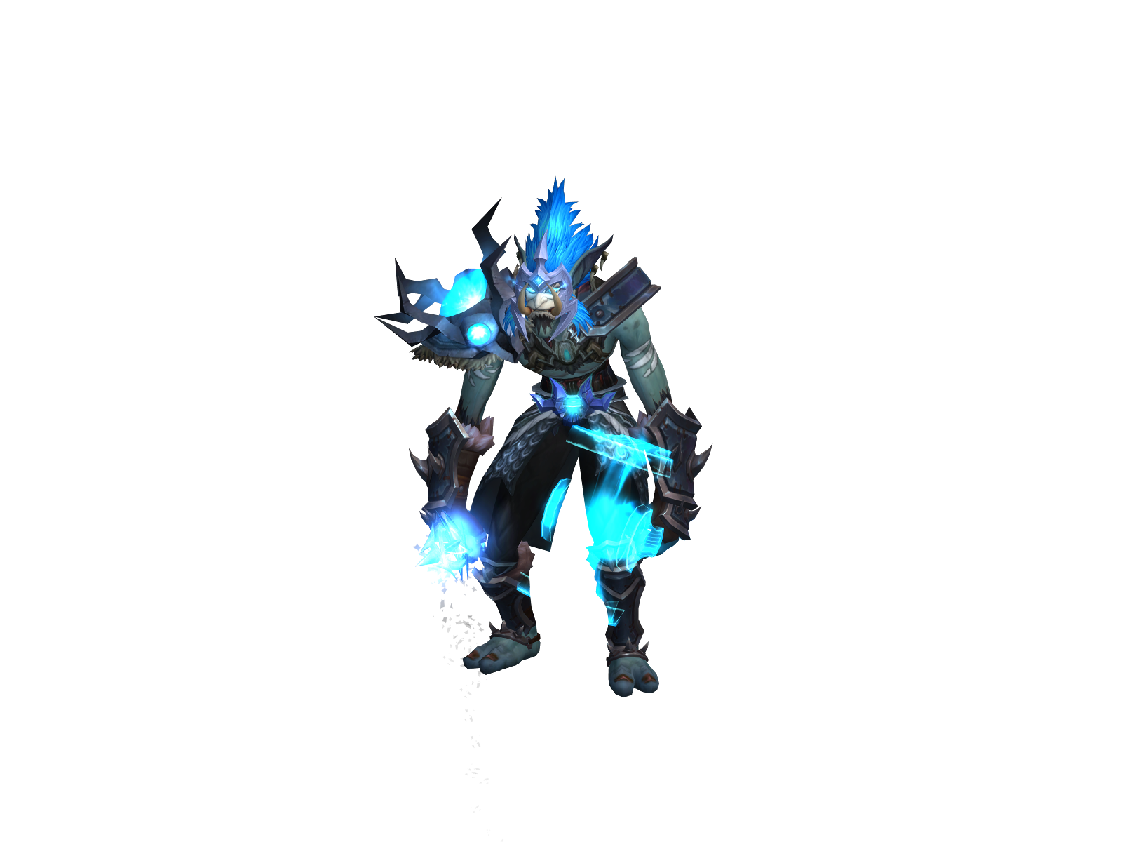 Чёбушак 3D character render