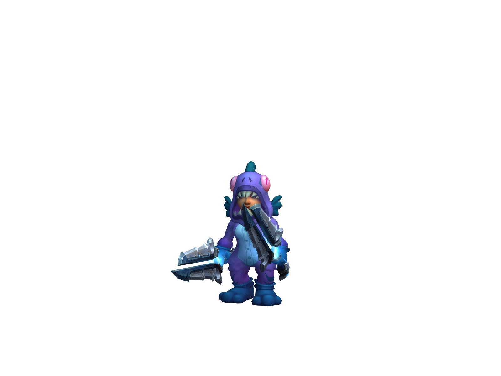 Тойруко 3D character render