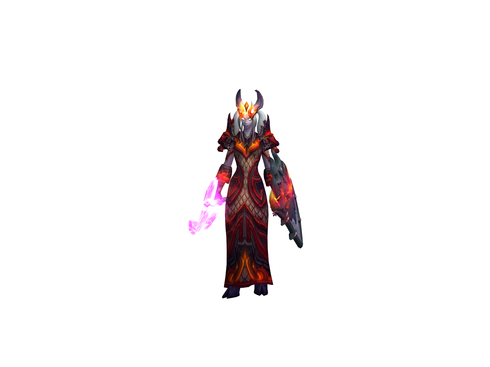 шамалиора 3D character render