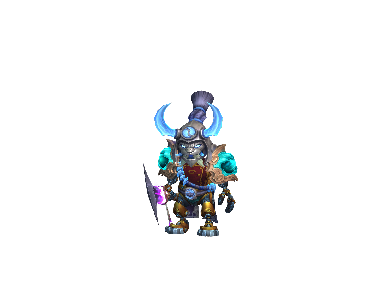 Пройд 3D character render