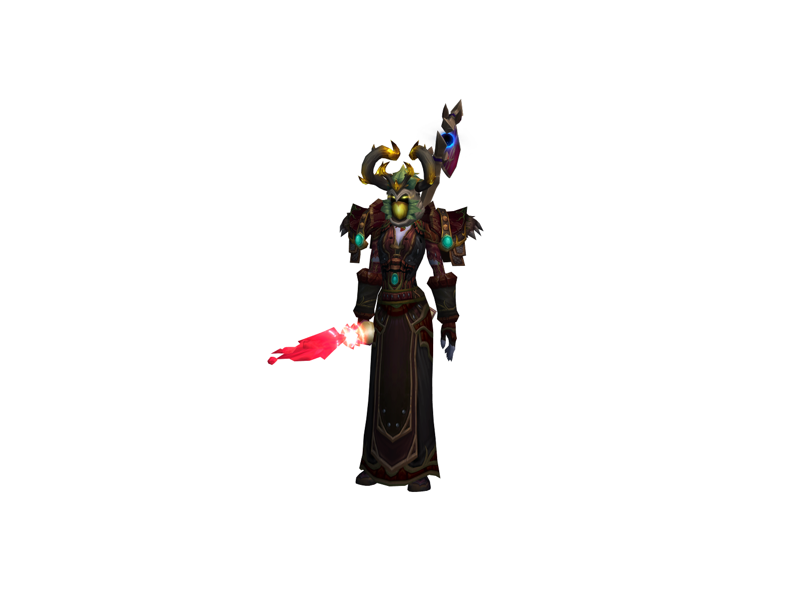 Альфадаг 3D character render