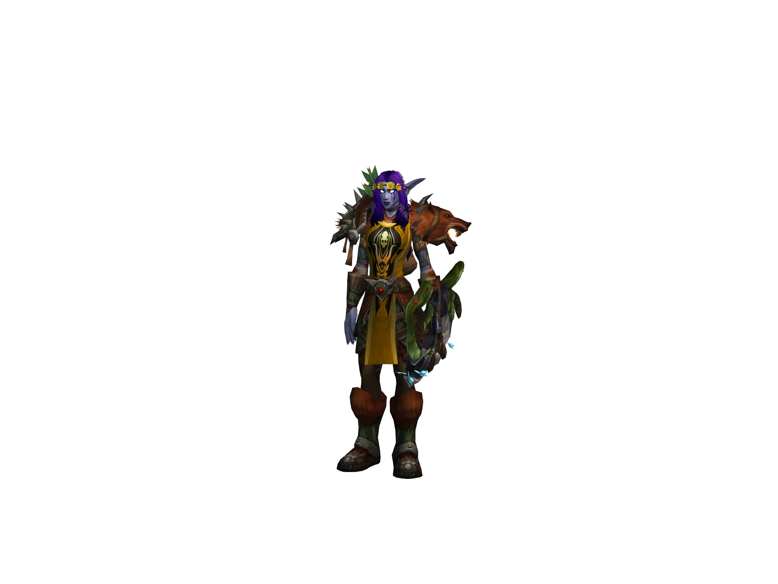 Феври 3D character render