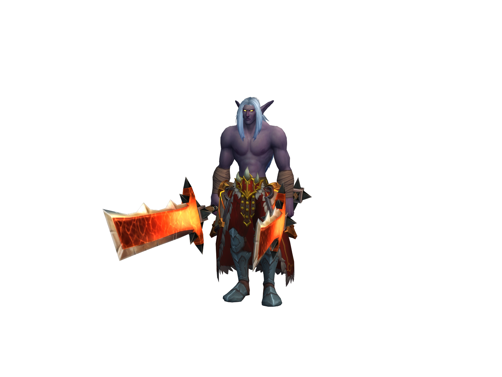 Палицыя 3D character render