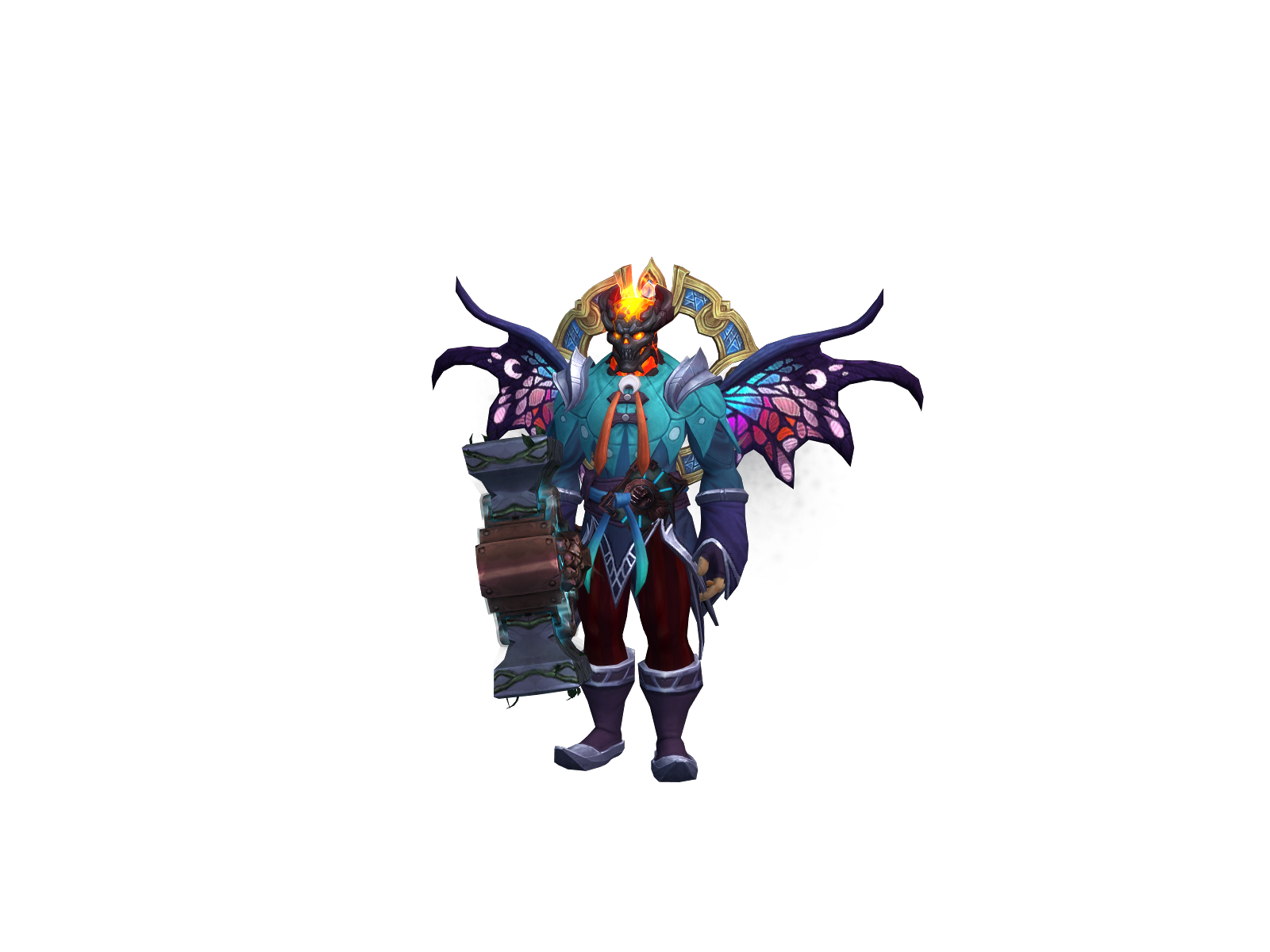 Паспаррту 3D character render