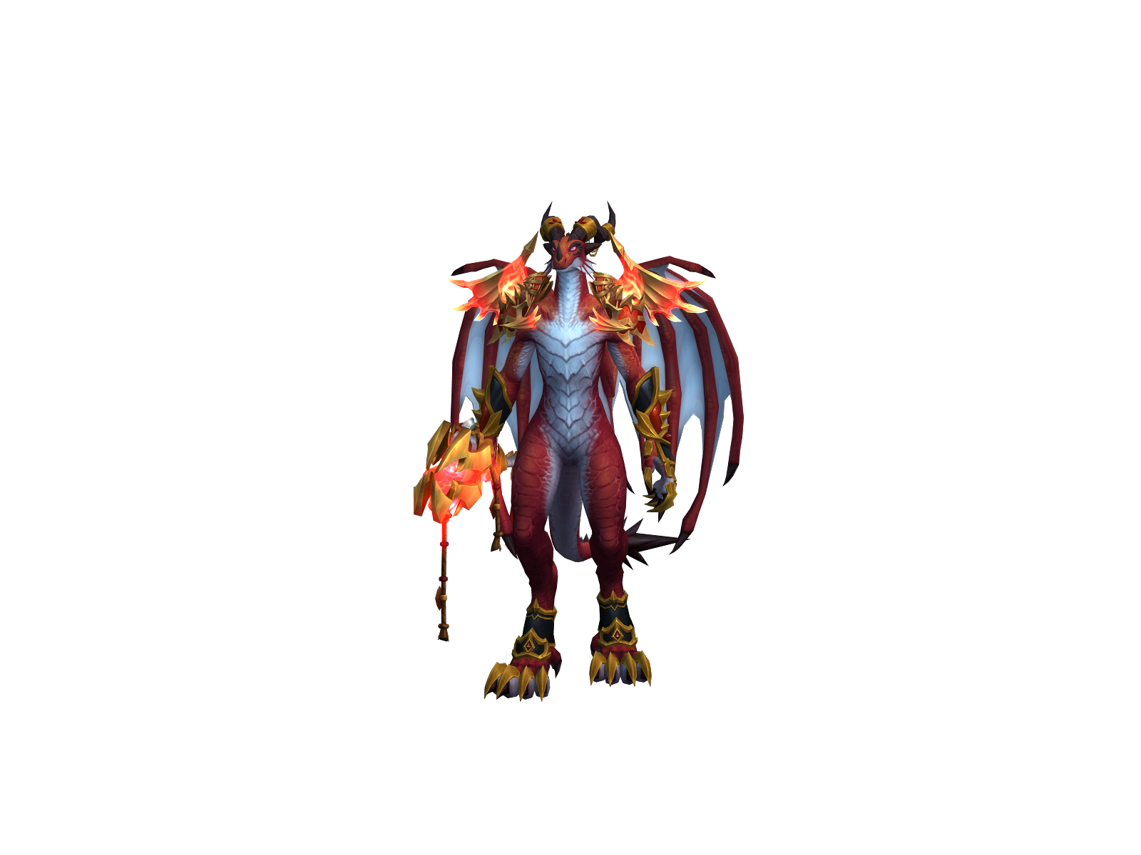 Алекстраса 3D character render