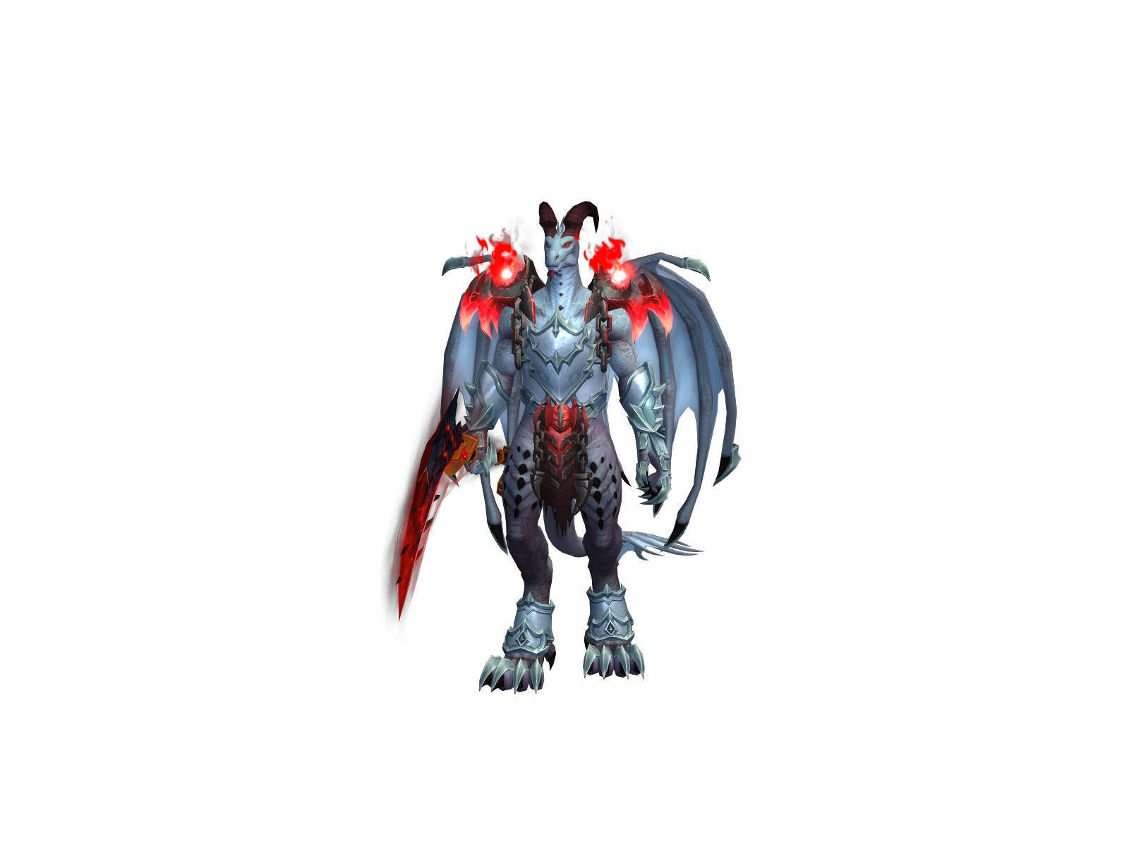 Драконёпта 3D character render