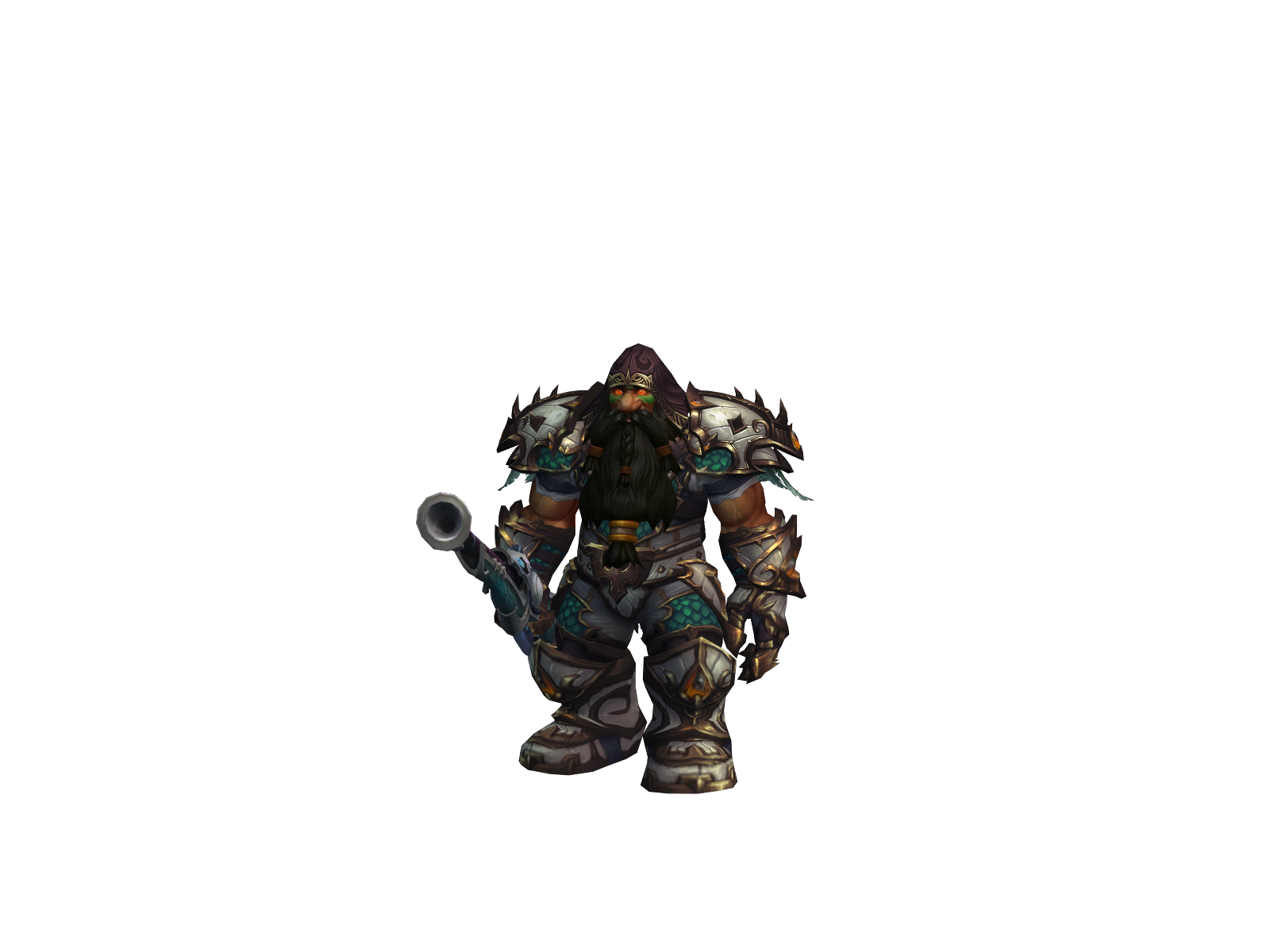 Дедсружьем 3D character render