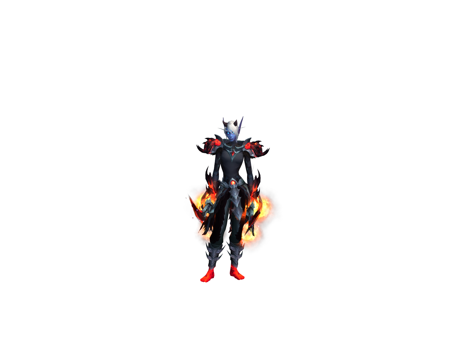 Пустокрылая 3D character render
