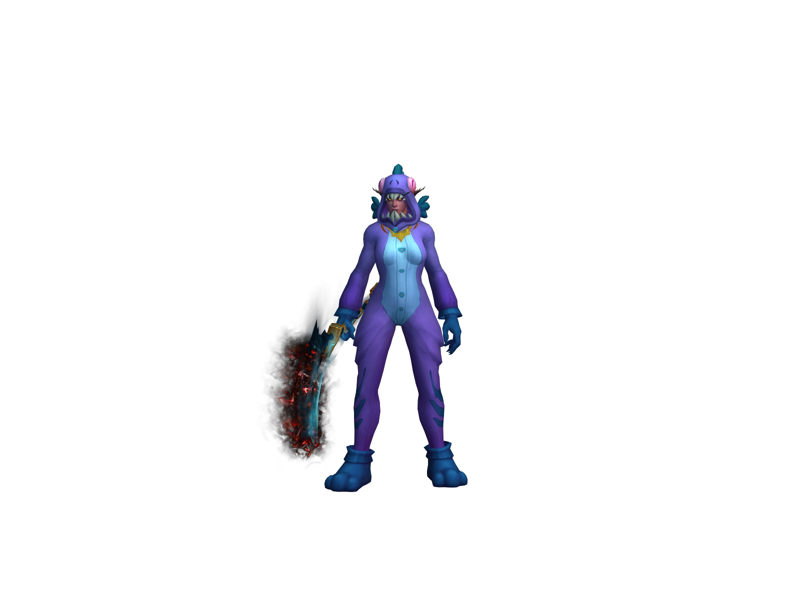 Арионэ 3D character render