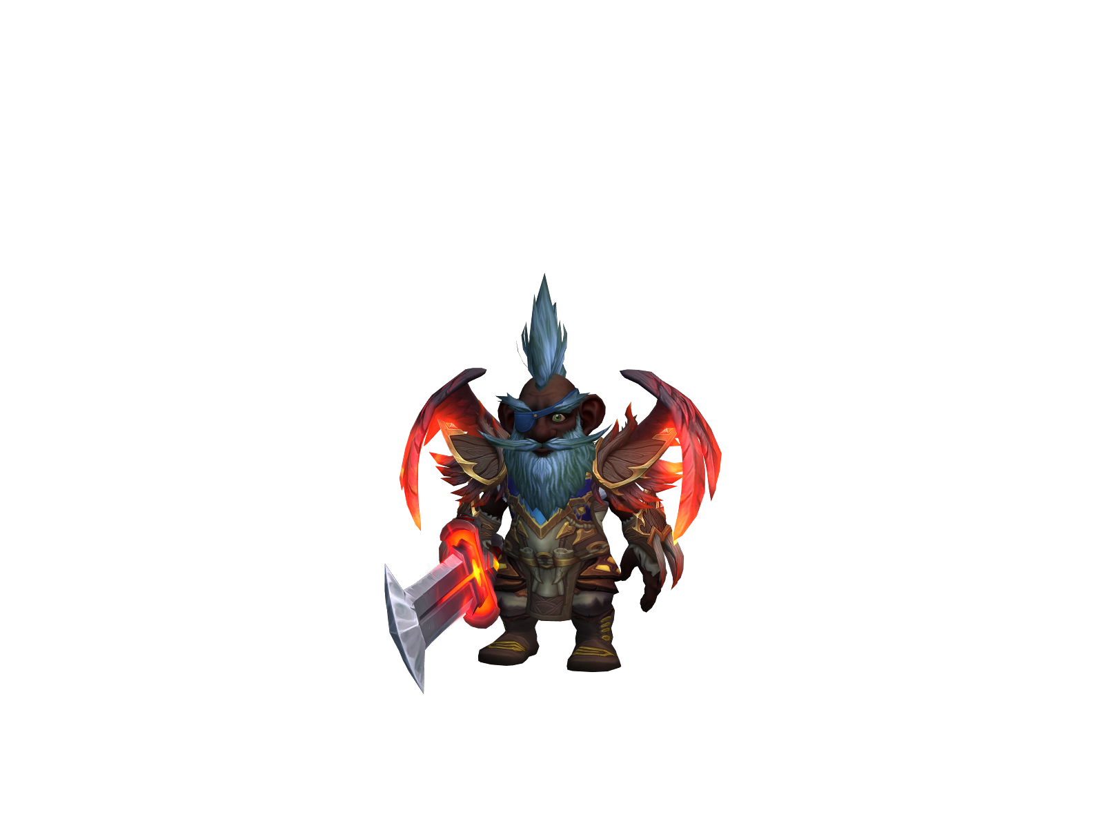 Раскатх 3D character render