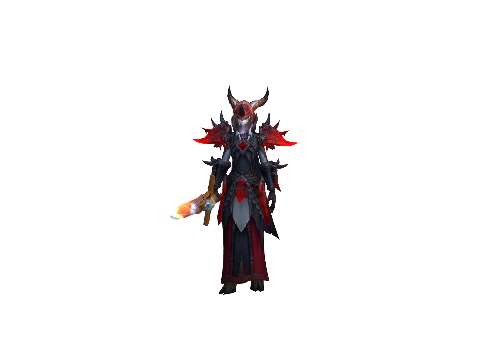 Анхоликиска 3D character render