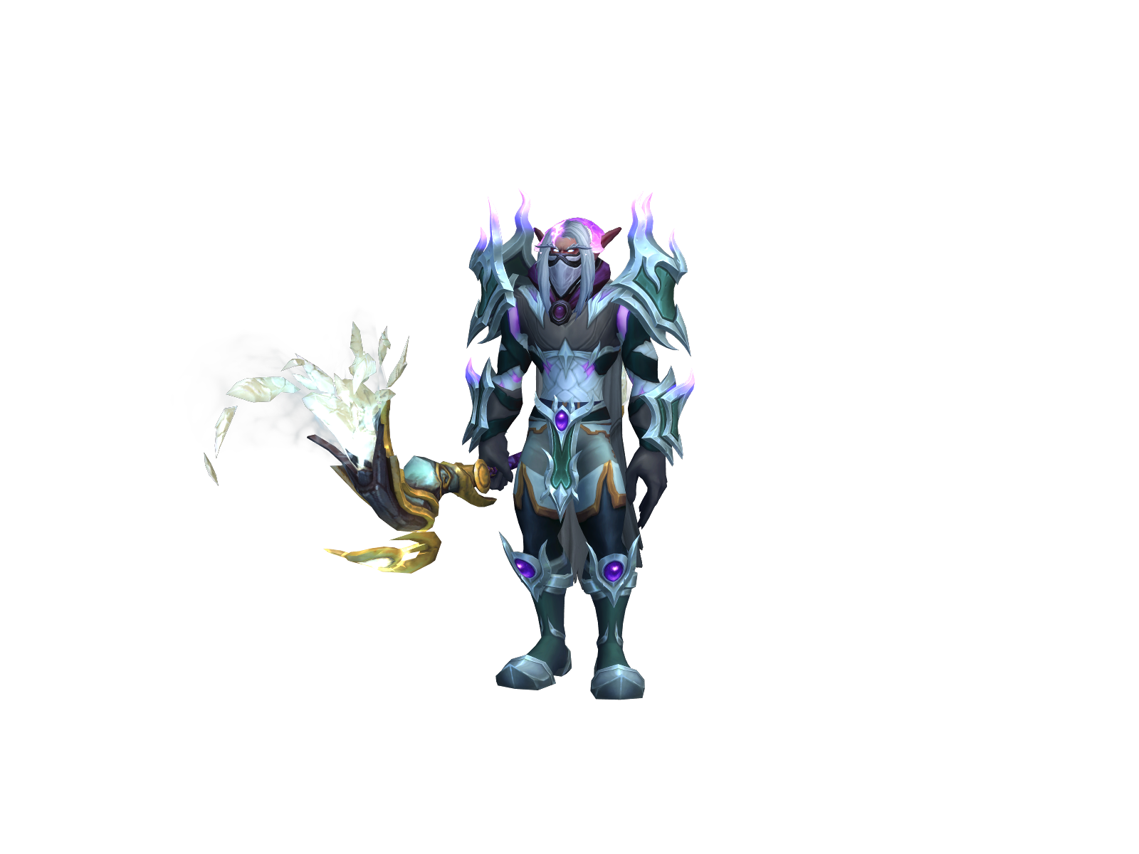 Одинмудрец 3D character render