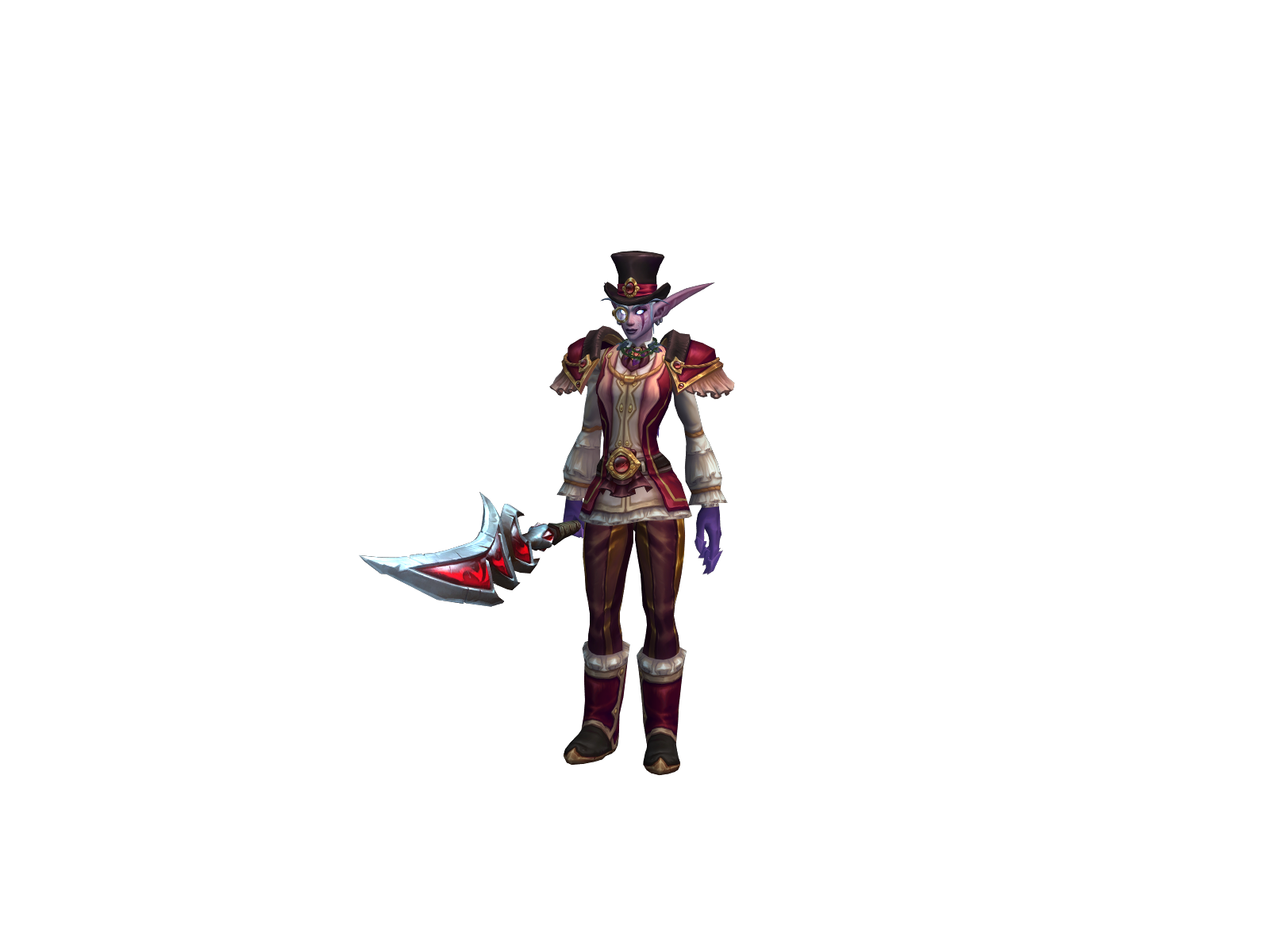 Инфассотка 3D character render