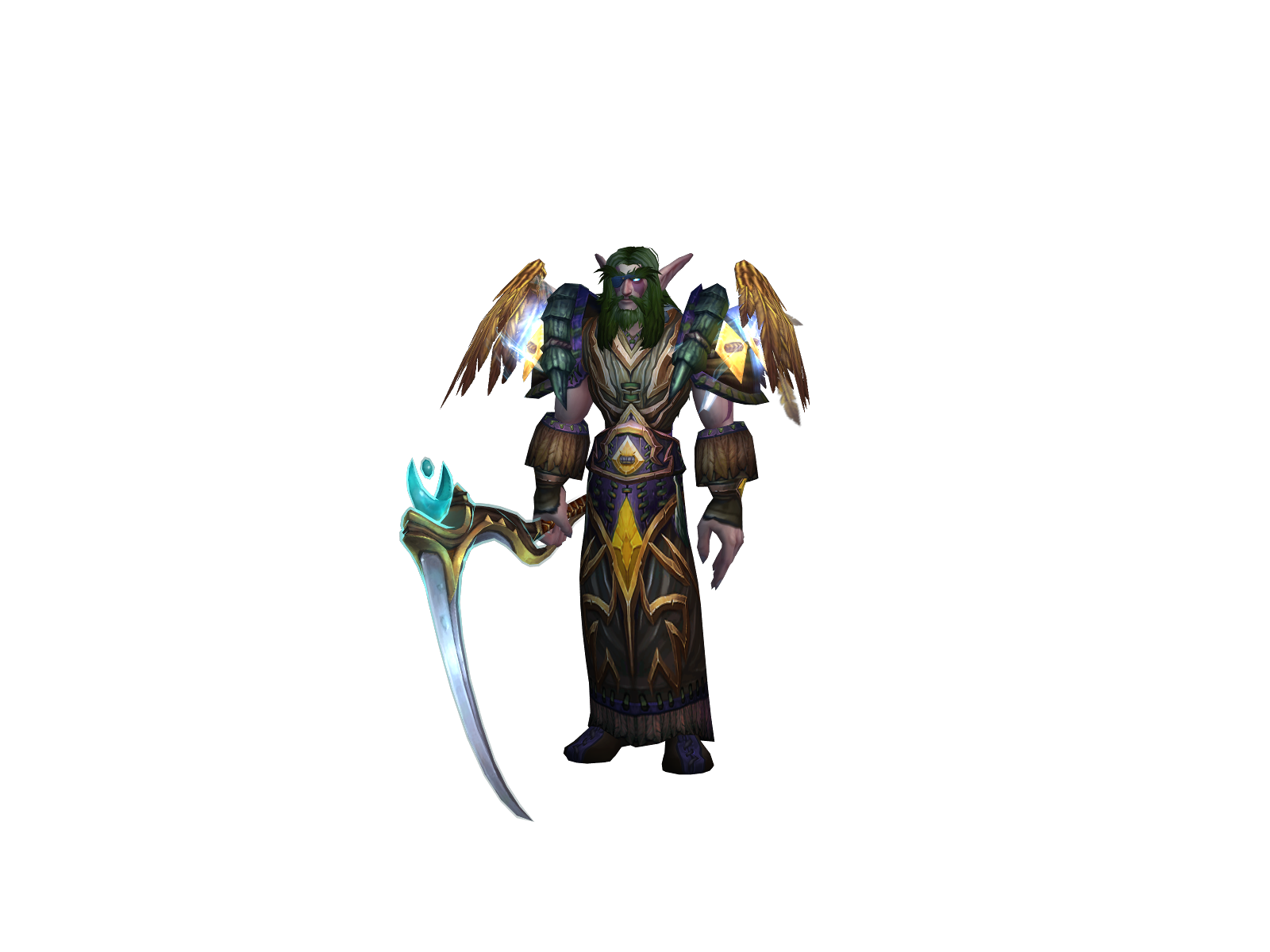 Астралий 3D character render