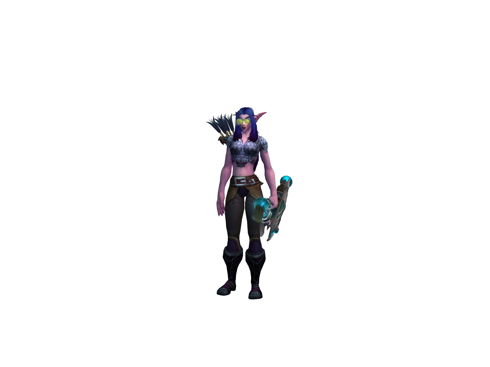 Простотут 3D character render