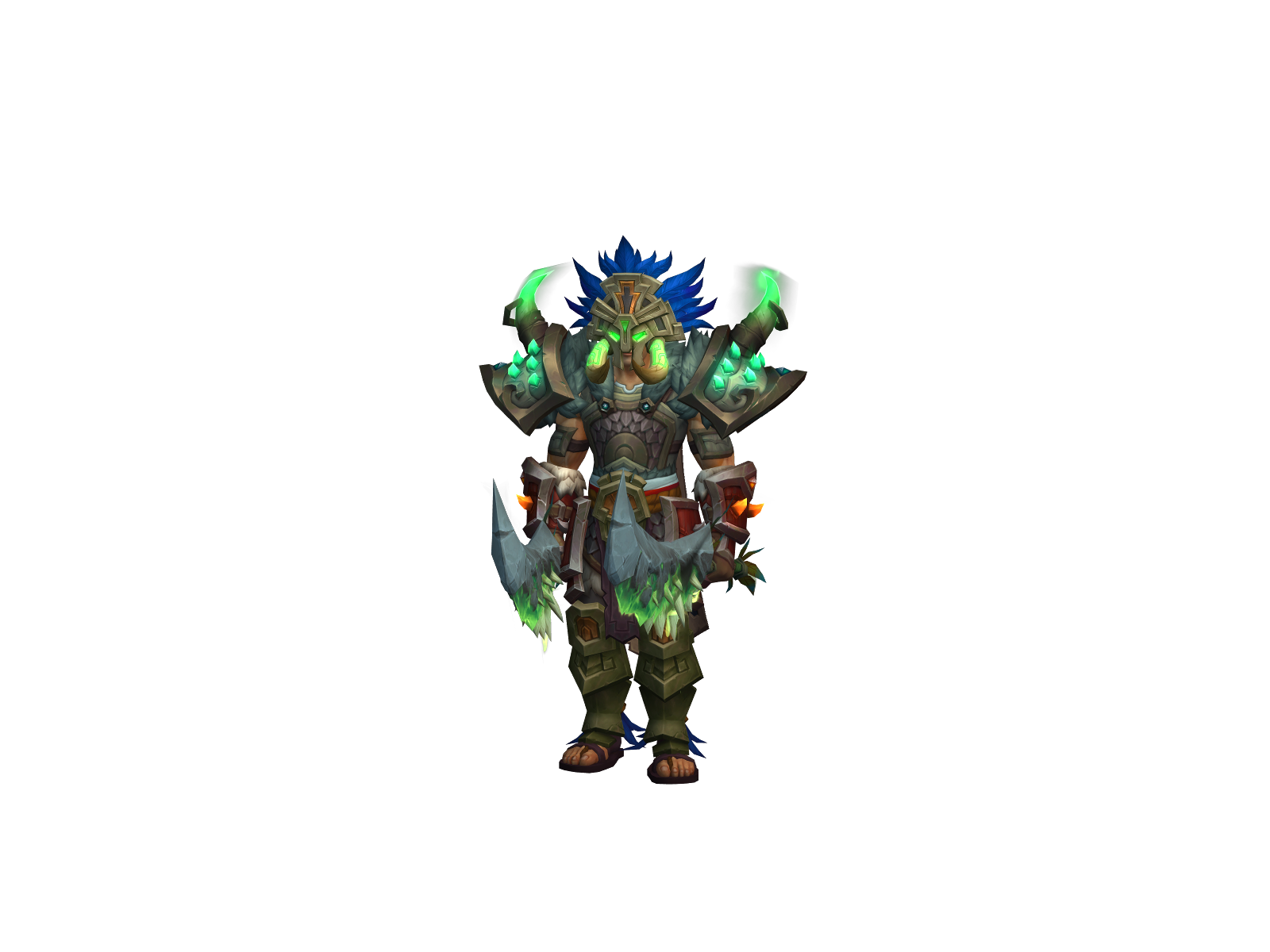 Офик 3D character render