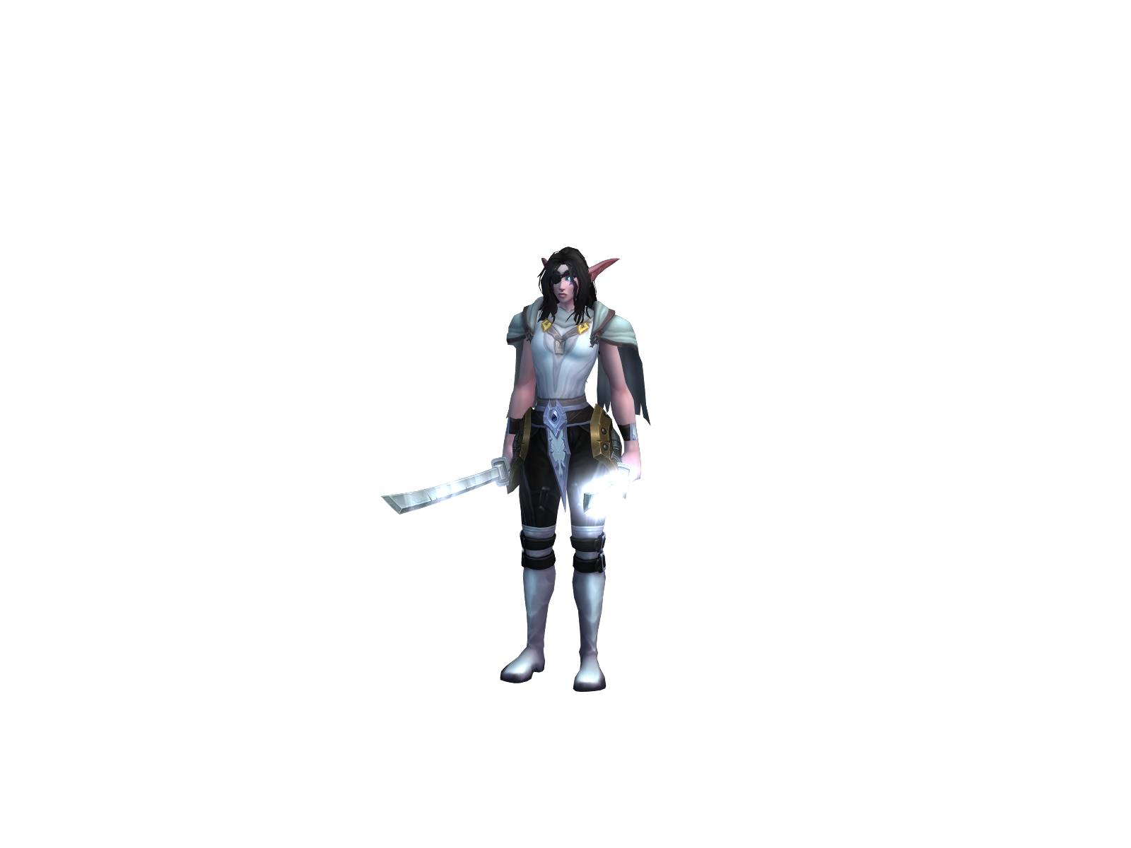 Моямишель 3D character render