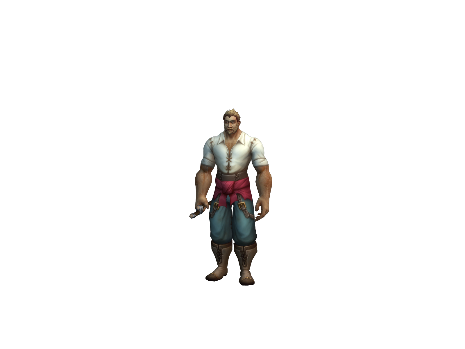 Фингермен 3D character render