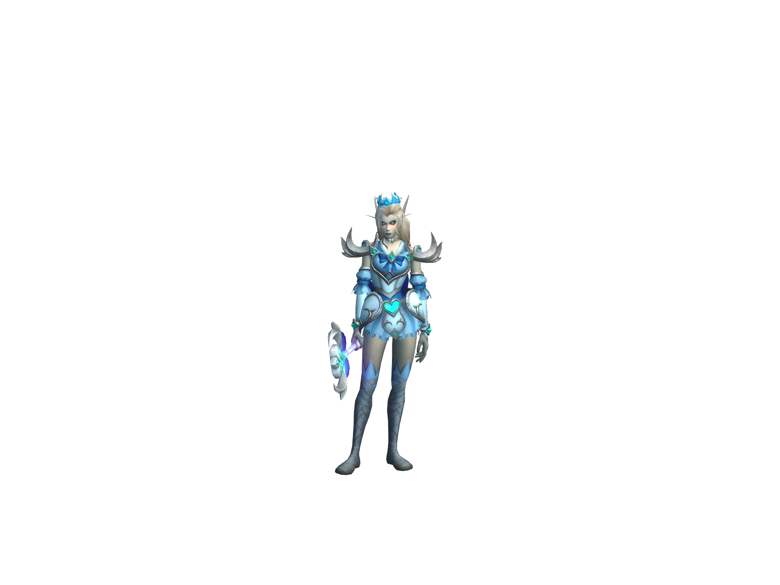 Йозенфройлин 3D character render
