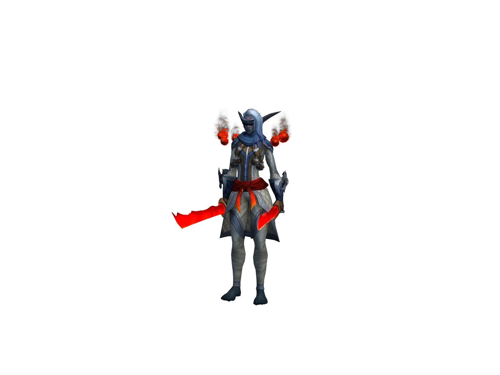 пулио 3D character render