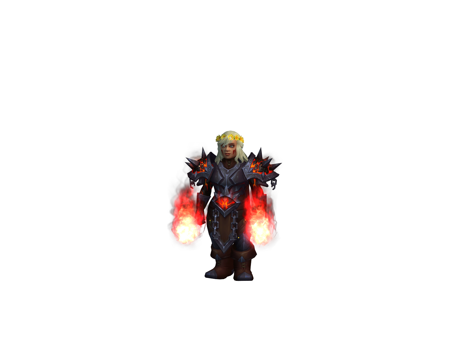 Цуля 3D character render
