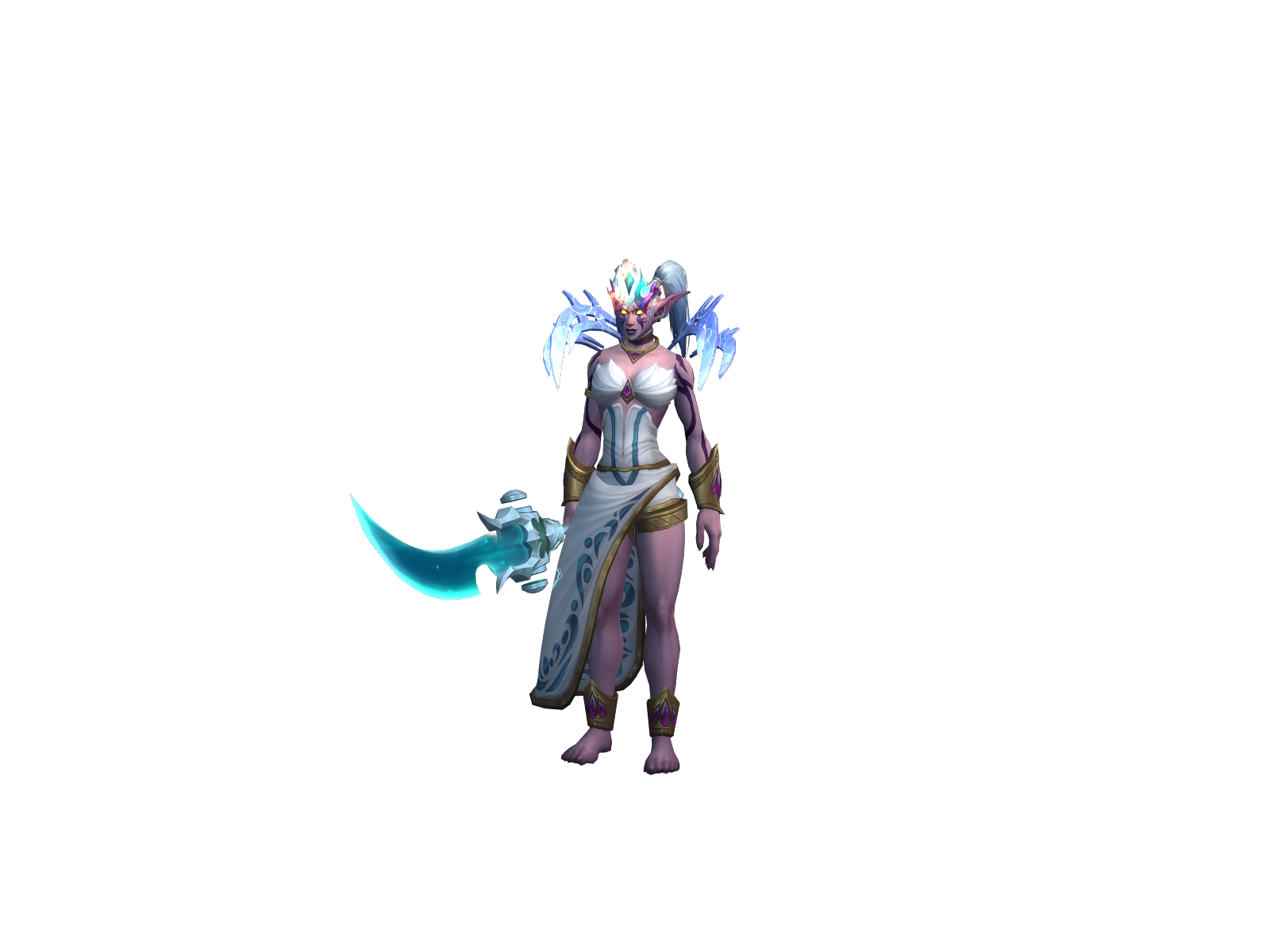 Киттикыт 3D character render