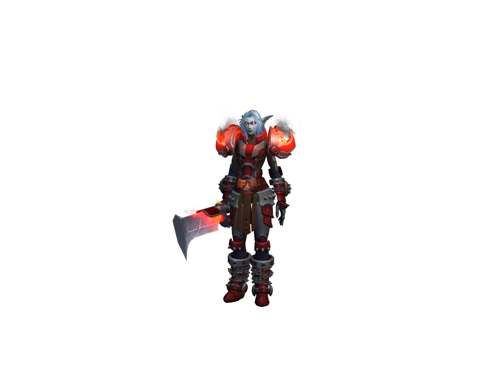 Вишиоус 3D character render