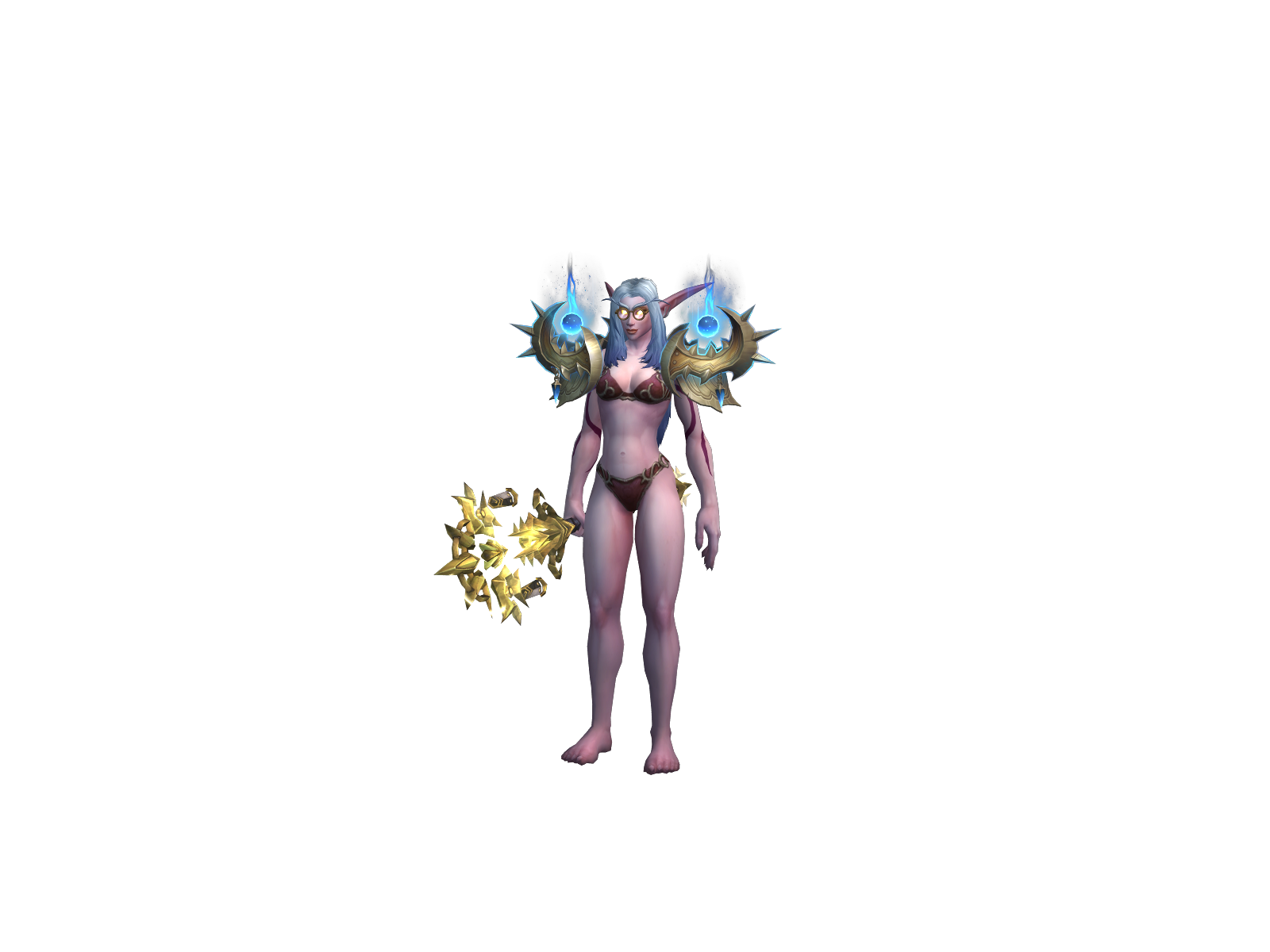 Эксоня 3D character render