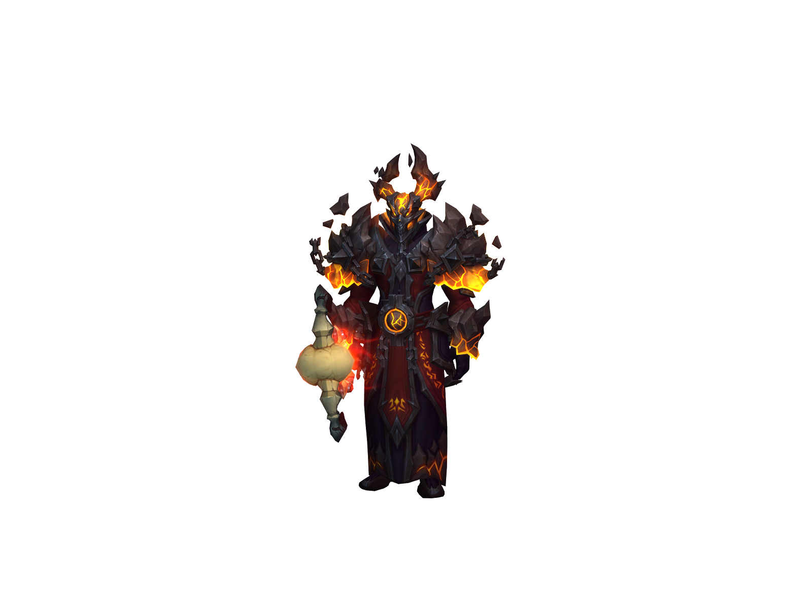 Эвинрок 3D character render