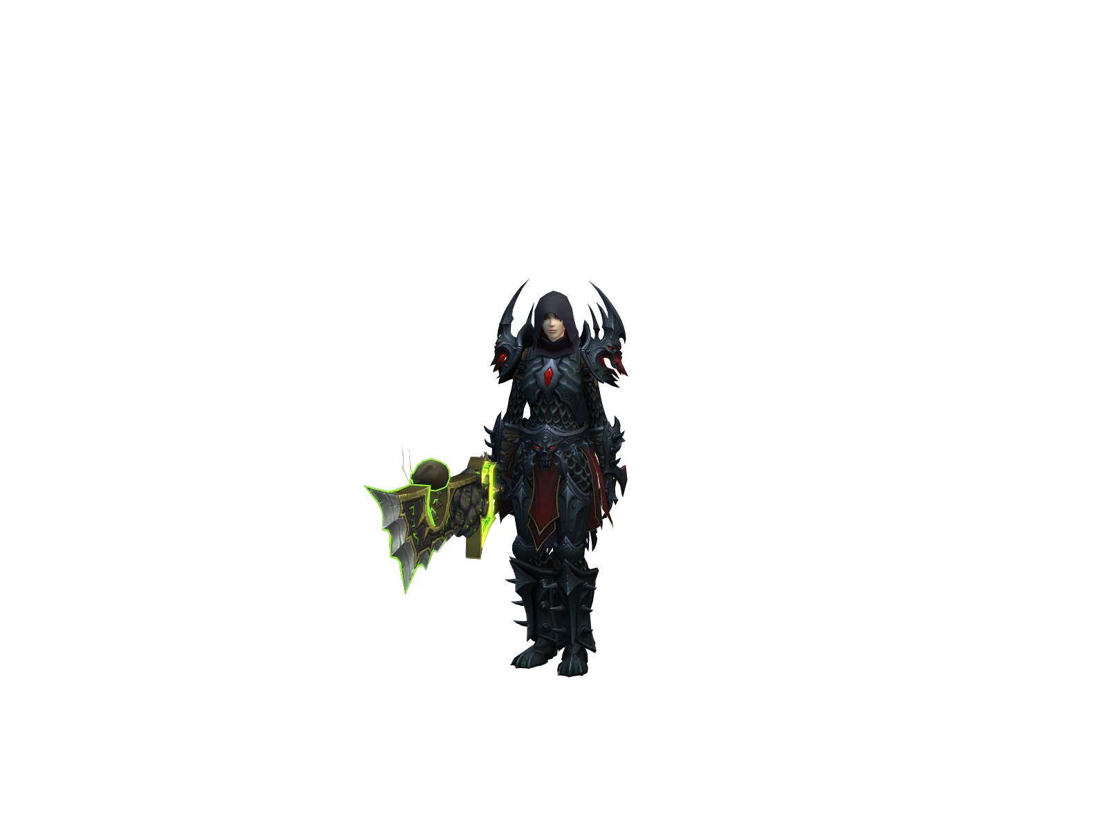 Прибью 3D character render