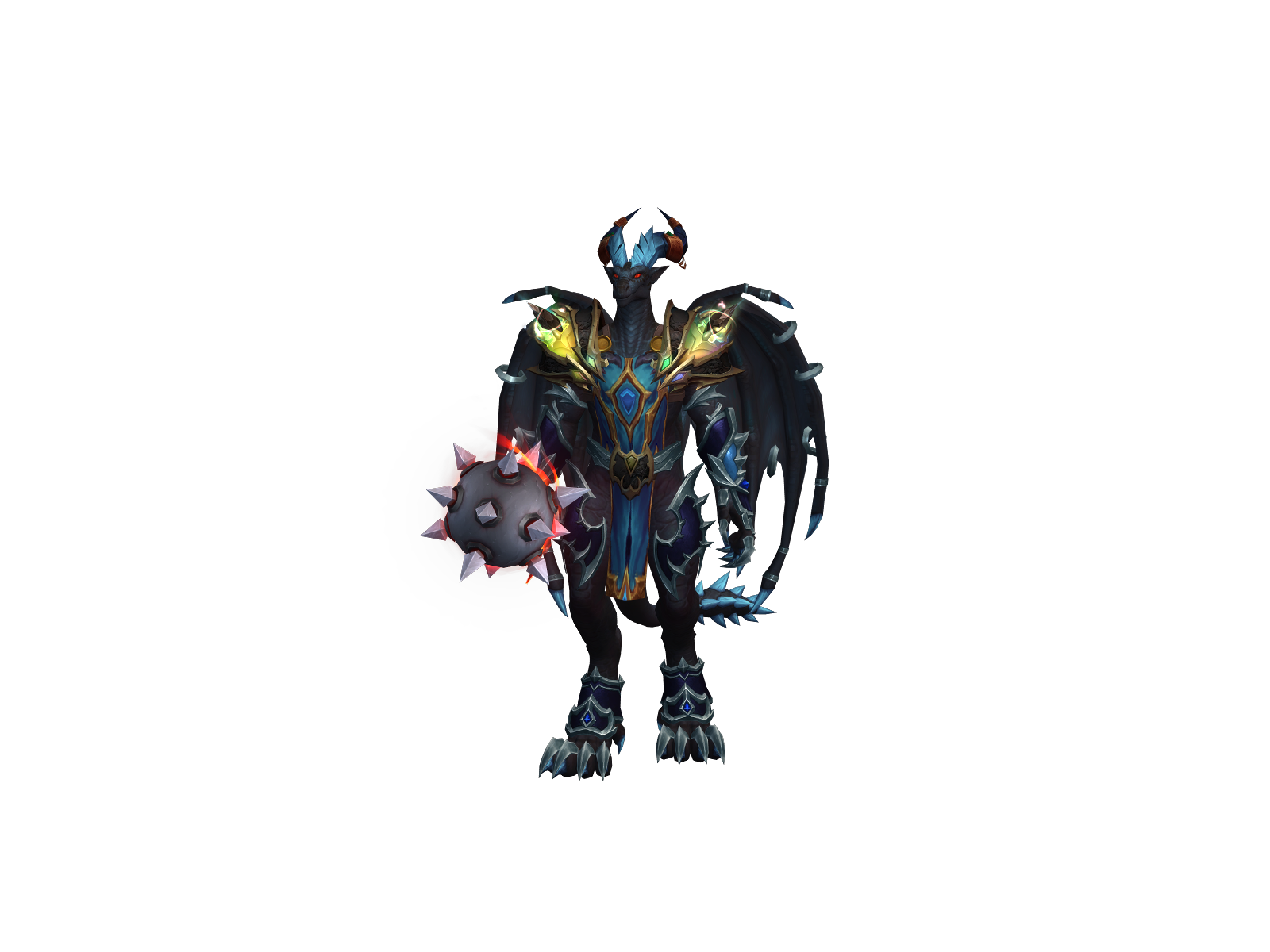 Драконычы 3D character render