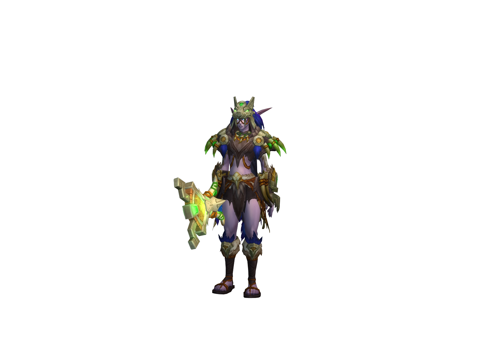 Жертвадварфа 3D character render