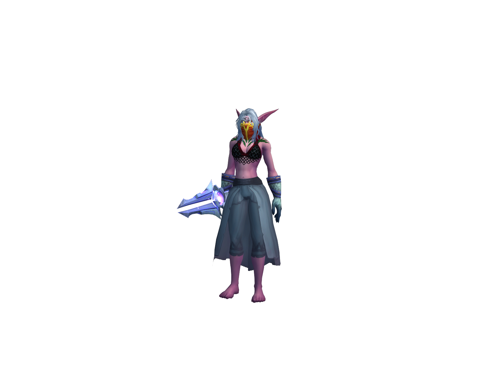 Кладмэнх 3D character render