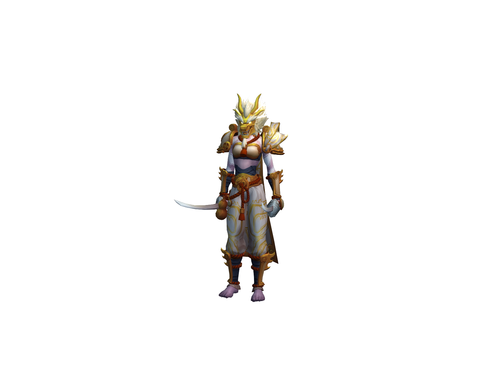 Дэлякока 3D character render