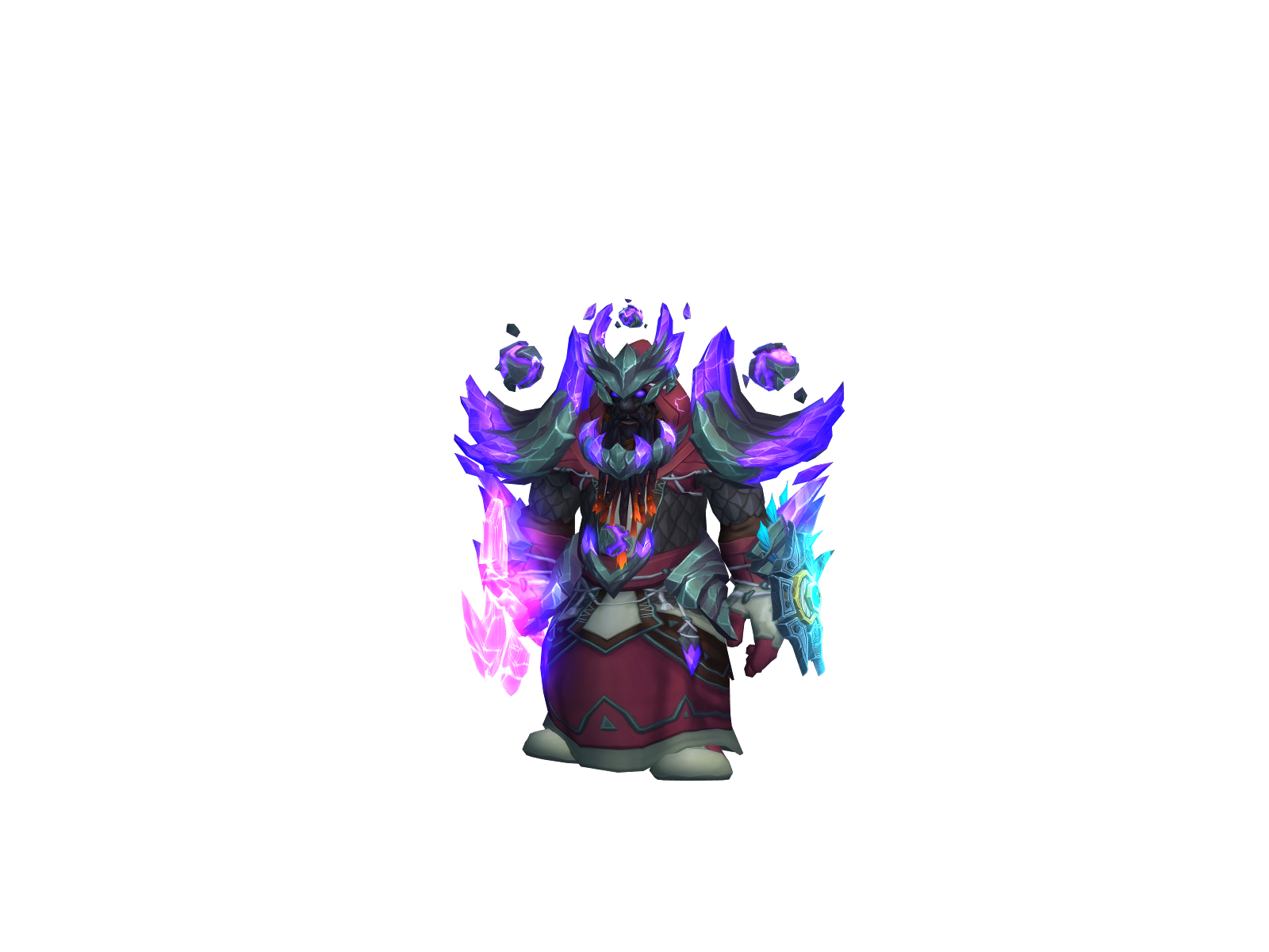 Электрошейк 3D character render