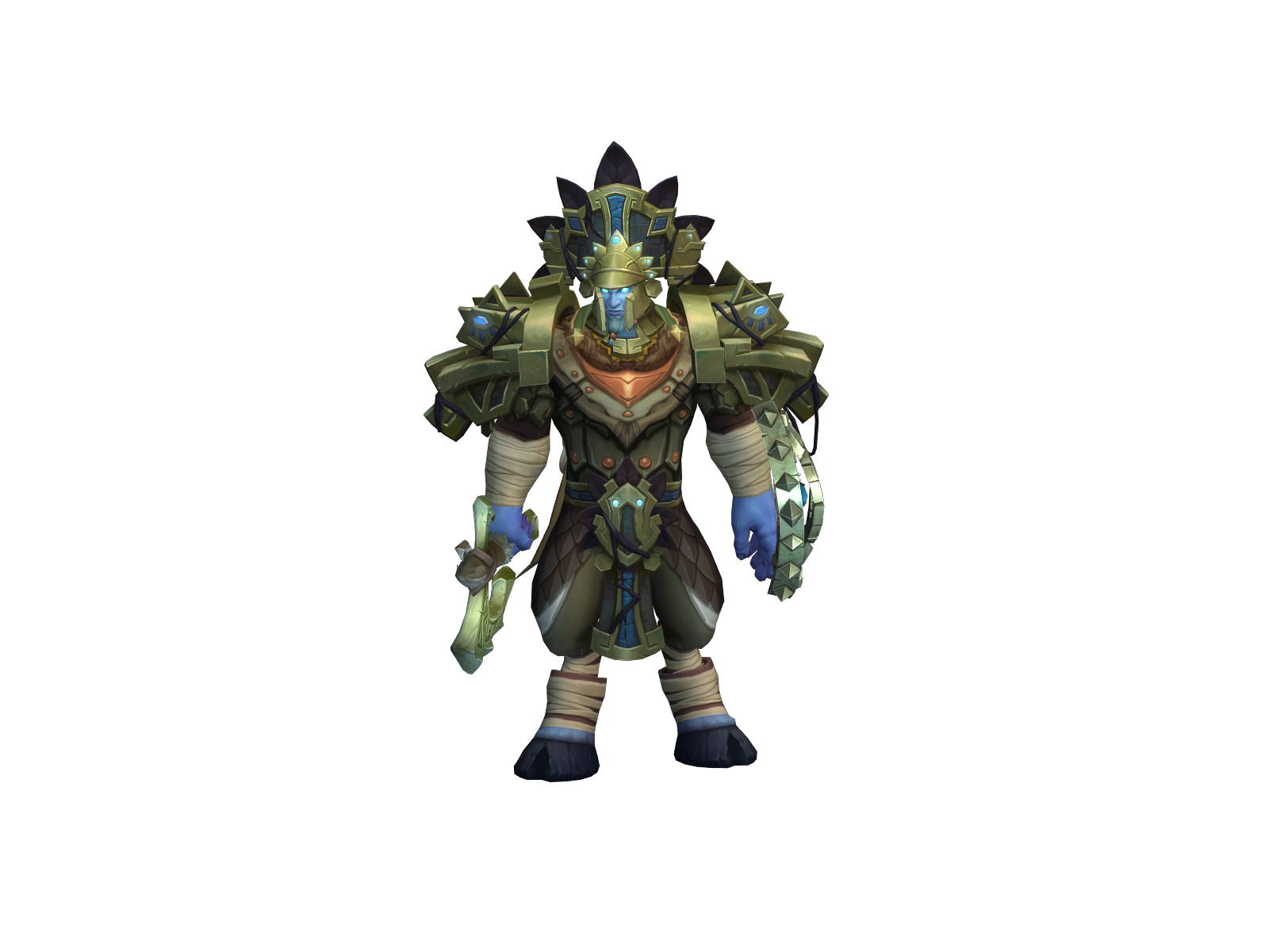 Эксидо 3D character render