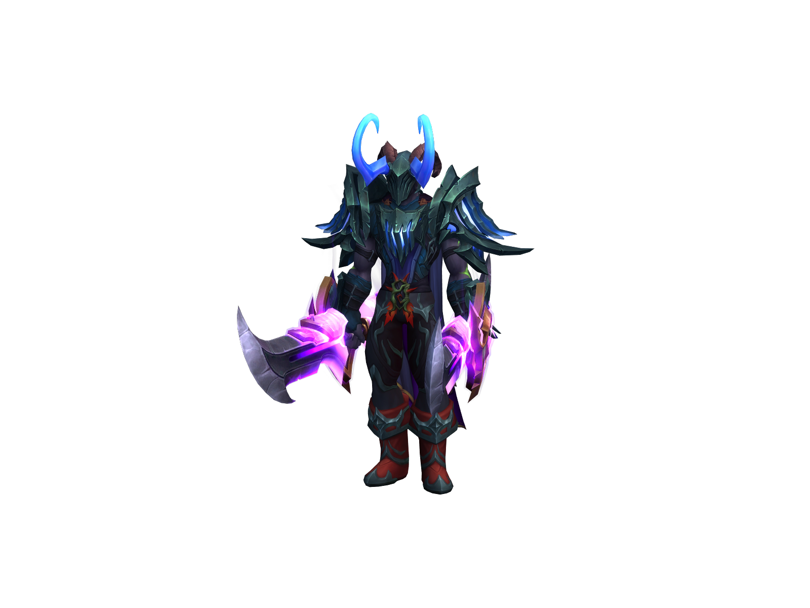 Квиондх 3D character render