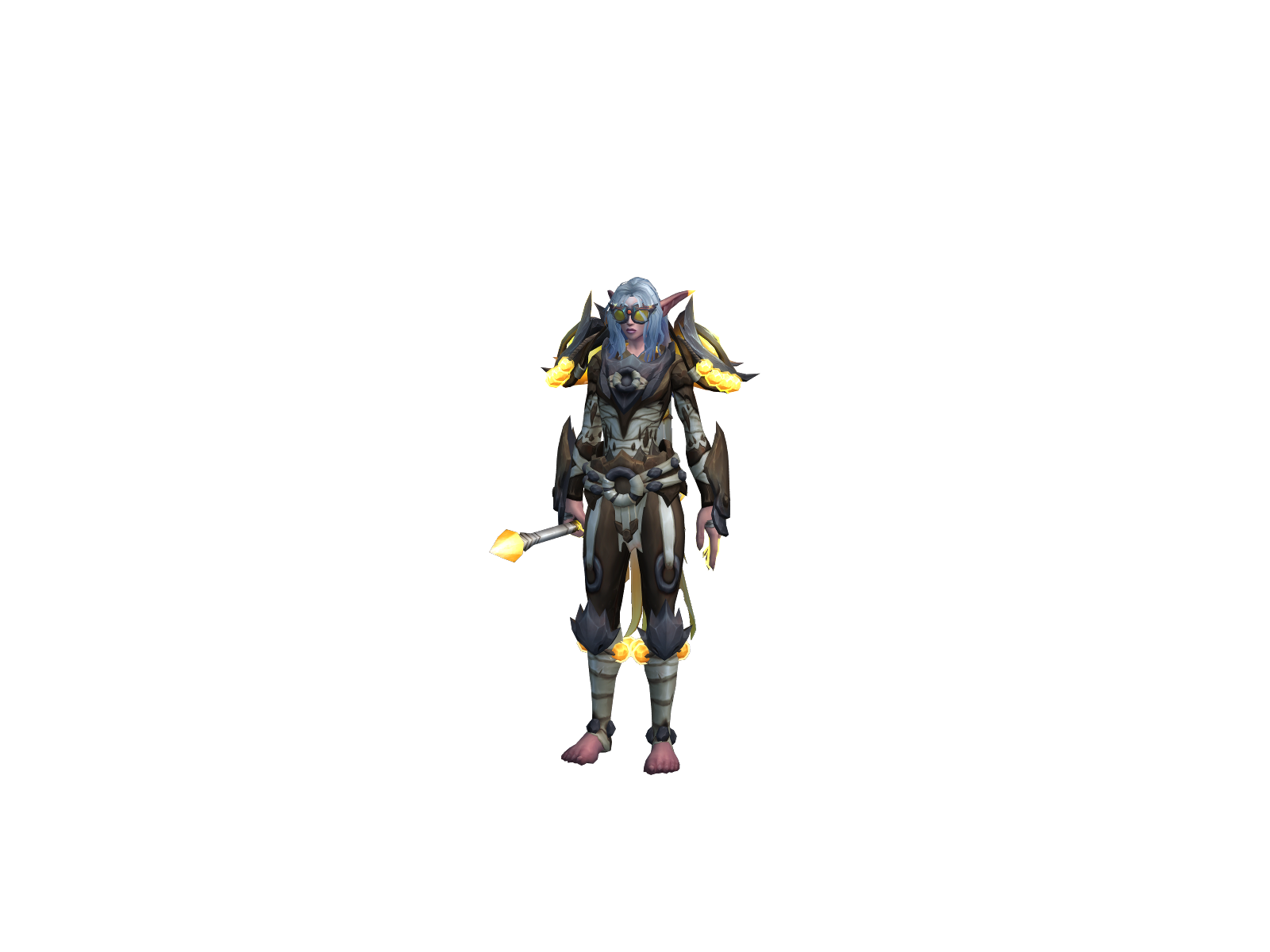 Флирта 3D character render