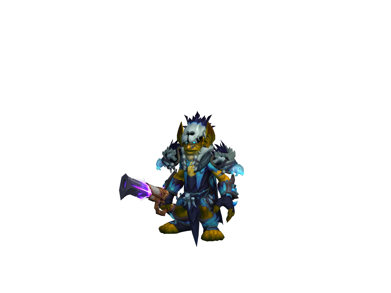 Гоблигнуб 3D character render