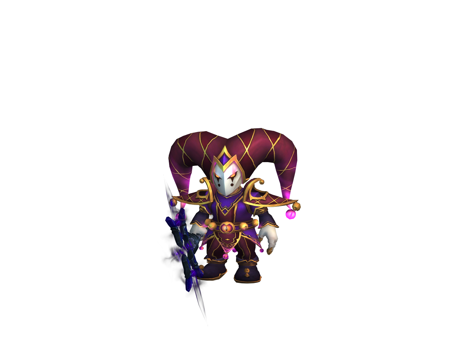 Гигадамагер 3D character render
